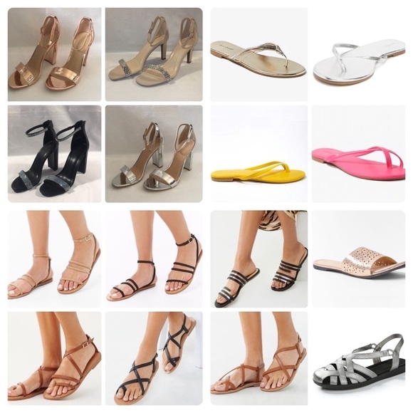 New Women’s Summer Sandals Mystery Box - 4 Pairs - Picture 5 of 10